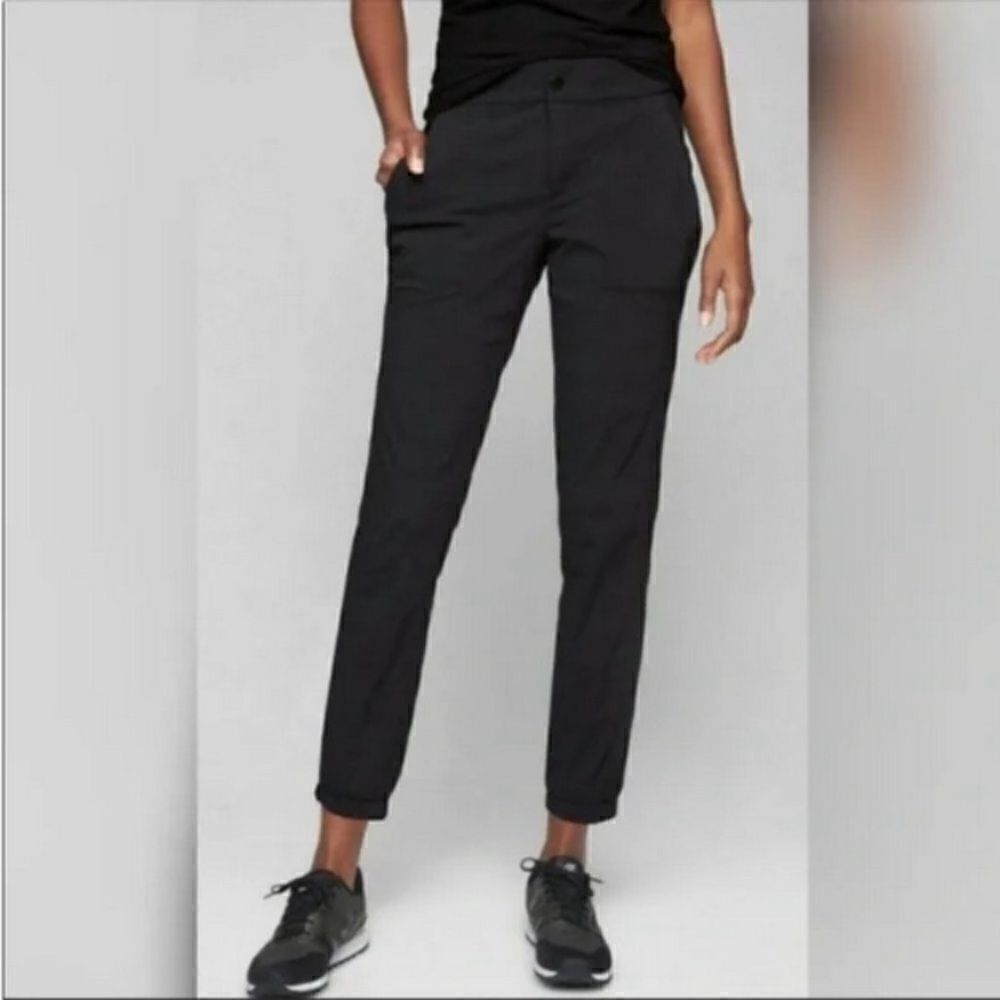 Athleta Trekkie Nylon Jogger Pants 2.0 - Black